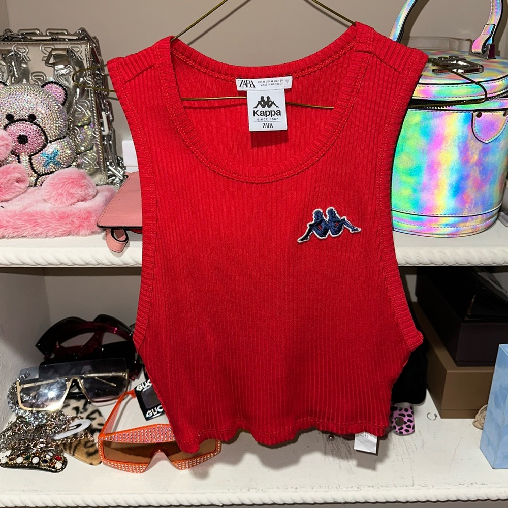 Kappa/Zara Collab Tank Top. NEVER WORN